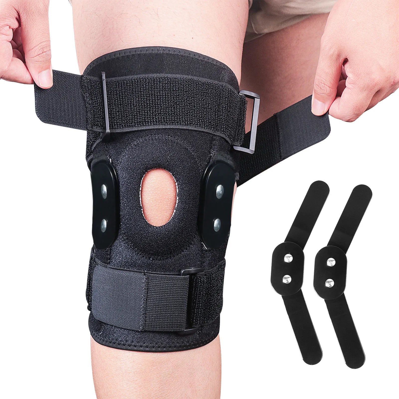 Knee Brace - Adjustable and Hinged - Optimal Support