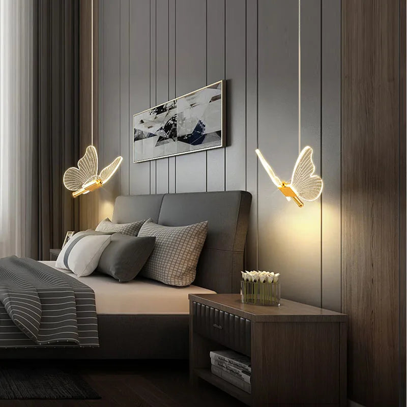 LED Butterfly Pendant Lights - ButterLuxe
