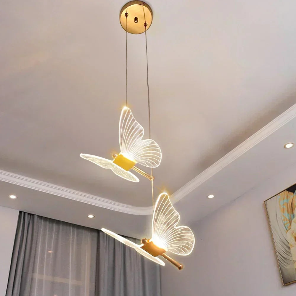 LED Butterfly Pendant Lights - ButterLuxe