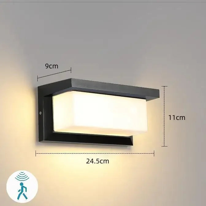 Laguna - LED Outdoor Wall Light with Motion Sensor