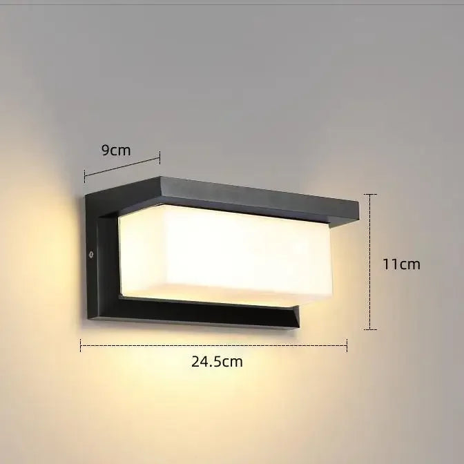 Laguna - LED Outdoor Wall Light with Motion Sensor