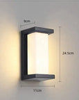 Laguna - LED Outdoor Wall Light with Motion Sensor