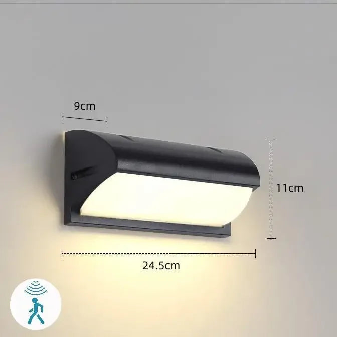 Laguna - LED Outdoor Wall Light with Motion Sensor