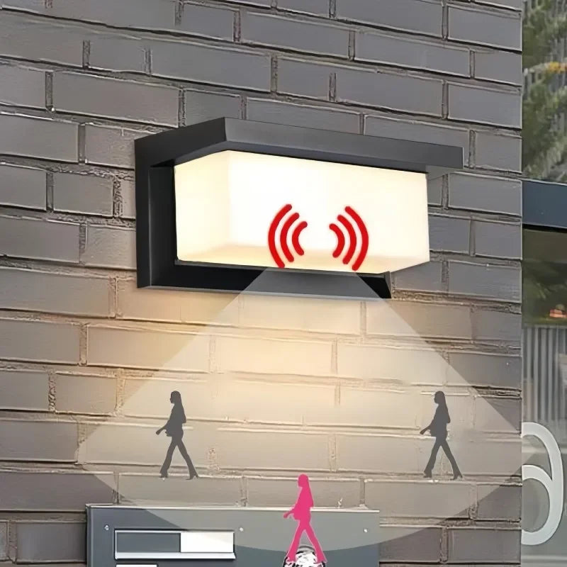 Laguna - LED Outdoor Wall Light with Motion Sensor
