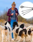 LeashUp | Split Lead for Three Dogs