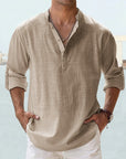 Leon - Breathable Linen Shirt