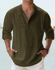 Leon - Breathable Linen Shirt
