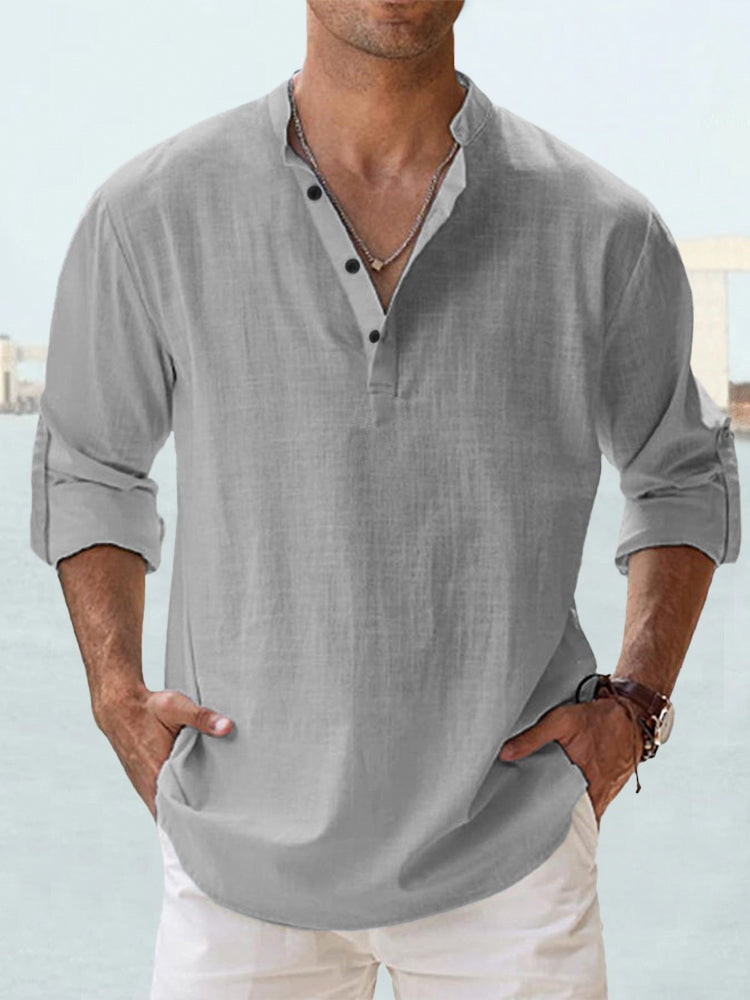 Leon - Breathable Linen Shirt