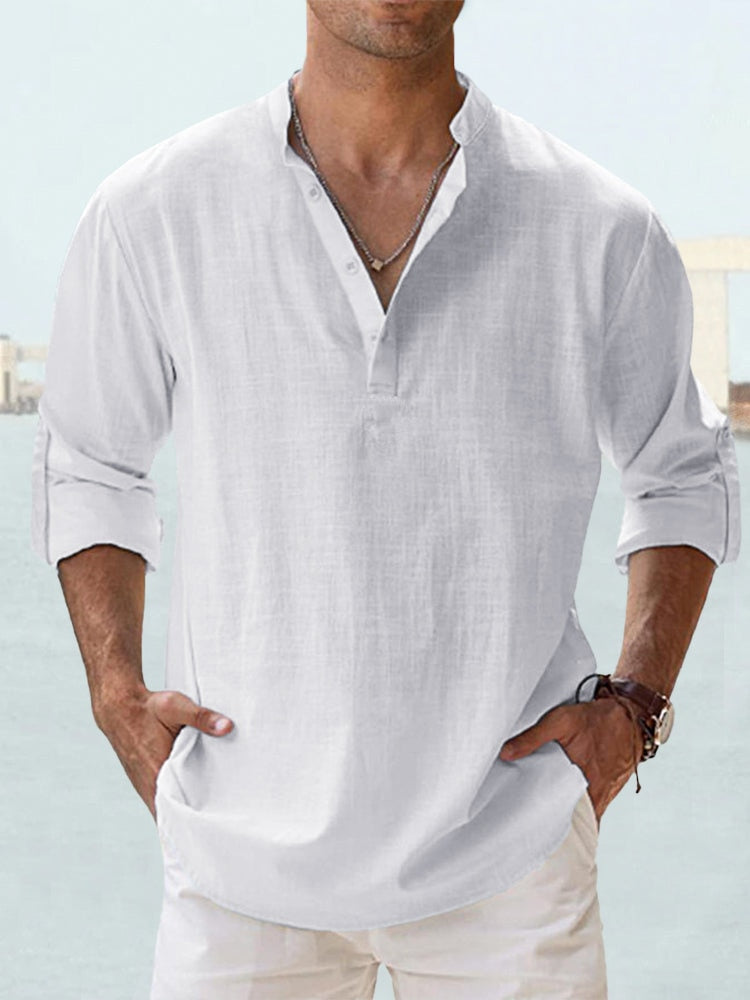 Leon - Breathable Linen Shirt