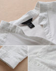 Linen-Cotton Casual Loose Shirt