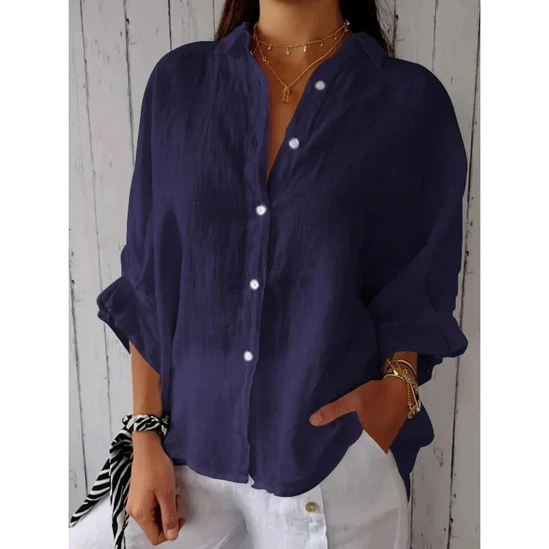 Linen Women's Blouse - Sophie