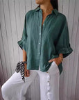 Linen Women's Blouse - Sophie