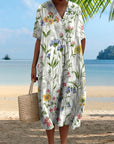 Lora - Colourful Floral Summer Dress