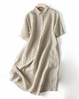 Luretta – Linen Shirt Dress