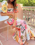 Luxe Carola | Maxi Dress with Floral Print