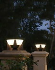 Luxe Solar Garden Lamp with Japanese Style - ZenGlow