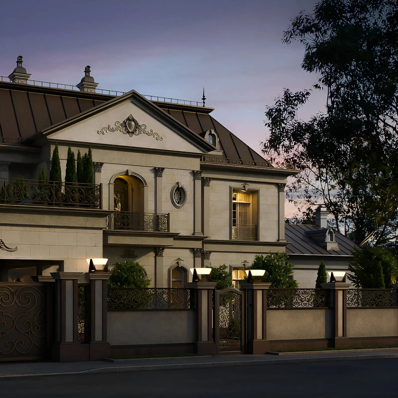 Luxe Solar Garden Lamp with Japanese Style - ZenGlow