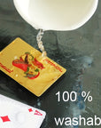 LuxuriousPoker - Golden Waterproof Playing Cards for Table Games