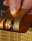 LuxuriousPoker - Golden Waterproof Playing Cards for Table Games