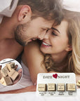 Luxury Gift - Wooden Date Night Dice Set Romantic and Exciting