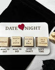 Luxury Gift - Wooden Date Night Dice Set Romantic and Exciting