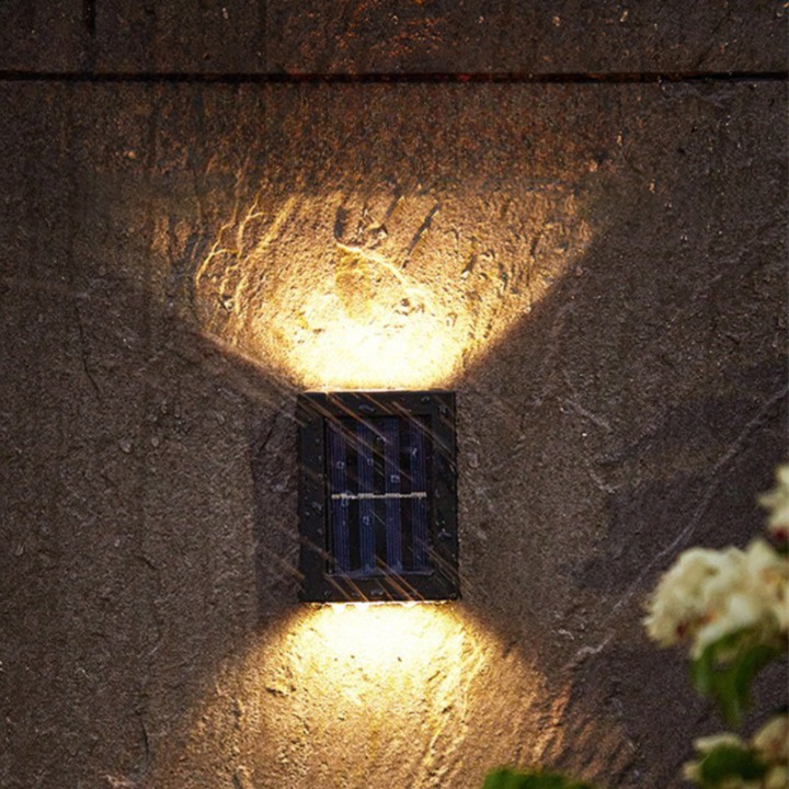 Luxury Wireless Solar LED Wall Lights - SolarGlow