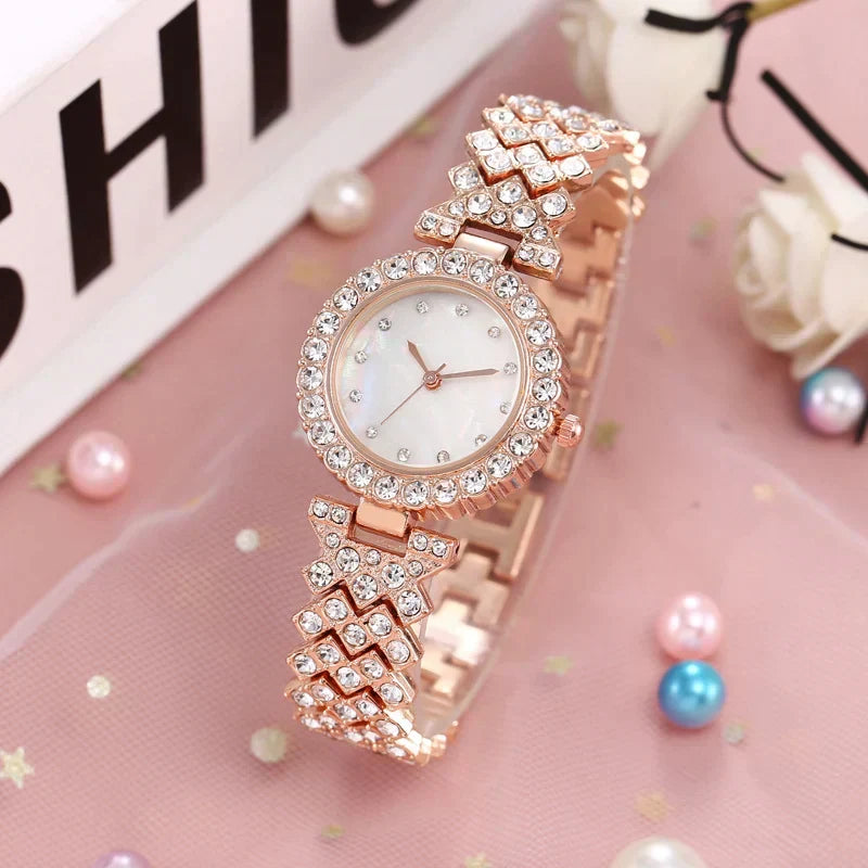 Luxury Women's Platinum Watch