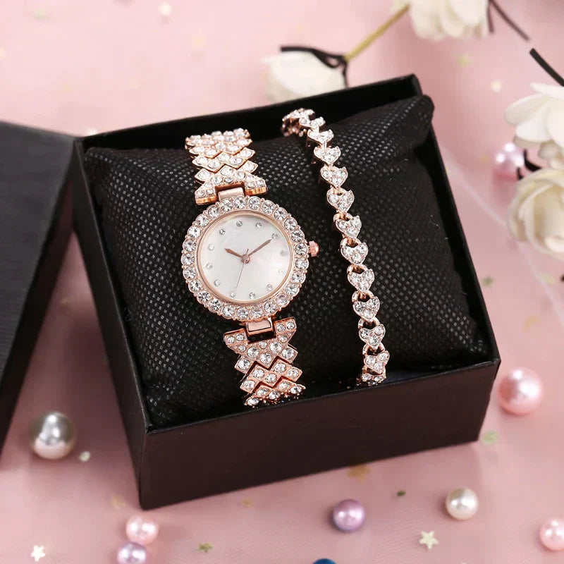 Luxury Women's Platinum Watch