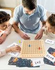 MATHSGURU - Montessori Wooden Multiplication Board Game