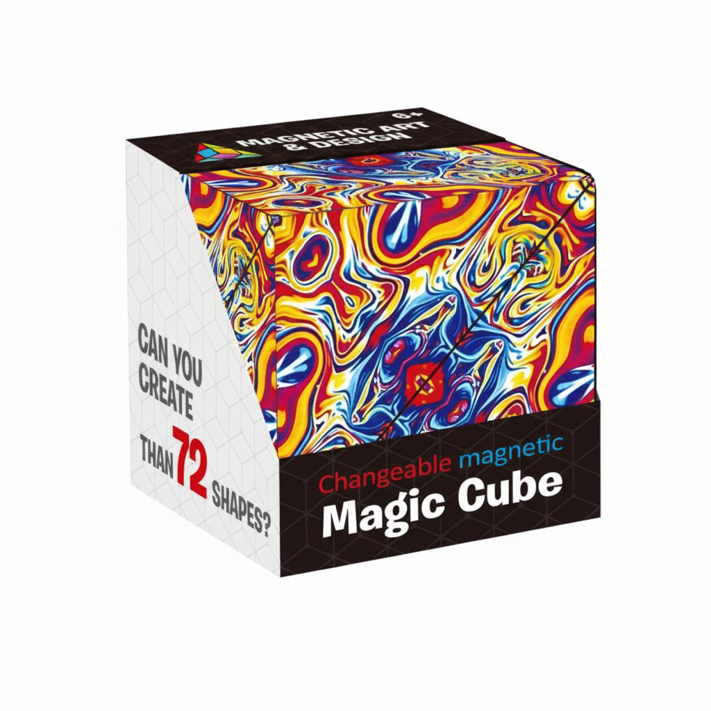 Magnetic Magic Cube - Interchangeable and Educational