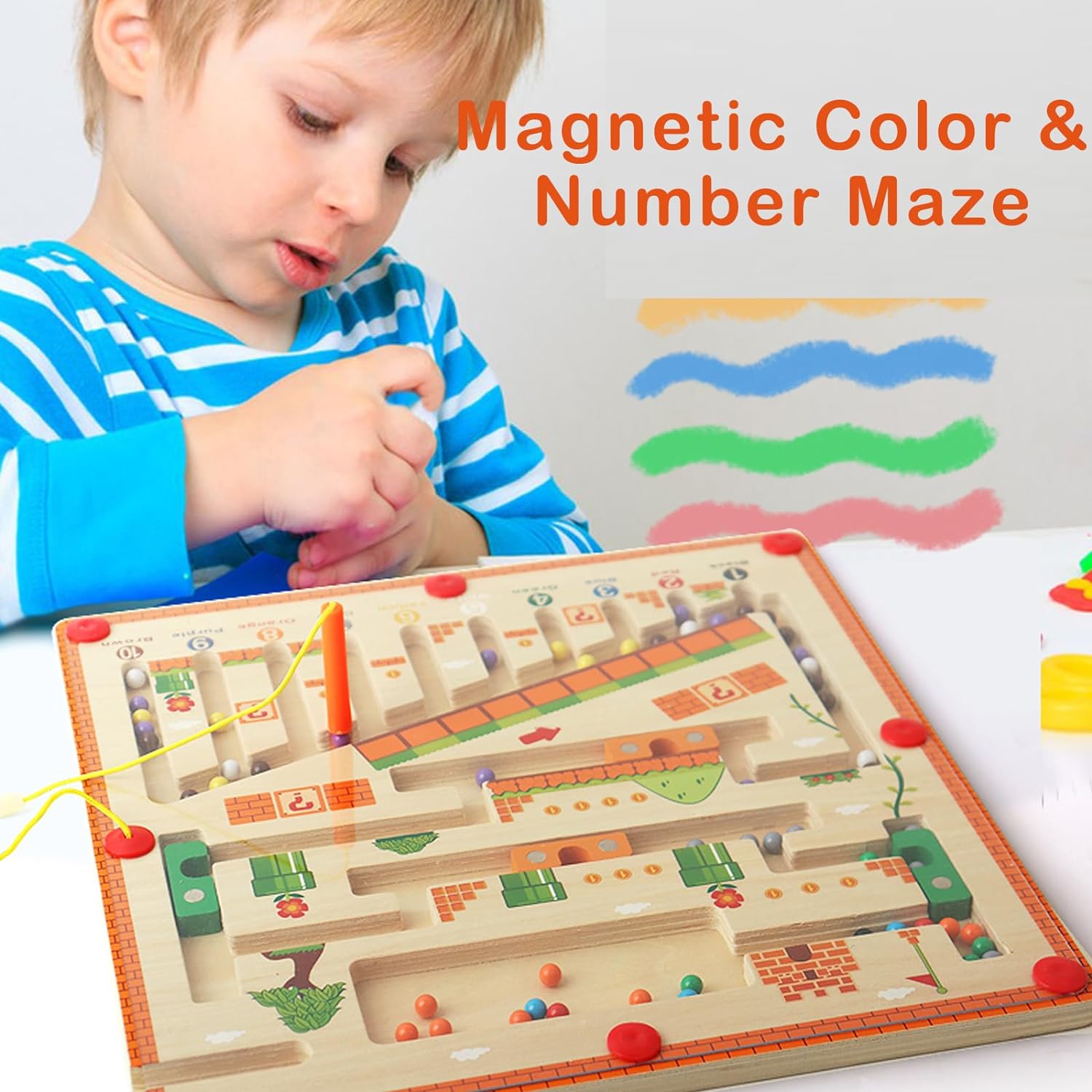 Magnetic Maze Board - Creative and Interactive Learning