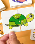 MatchCards - Animal and Fruit Theme Flash Cards for Children