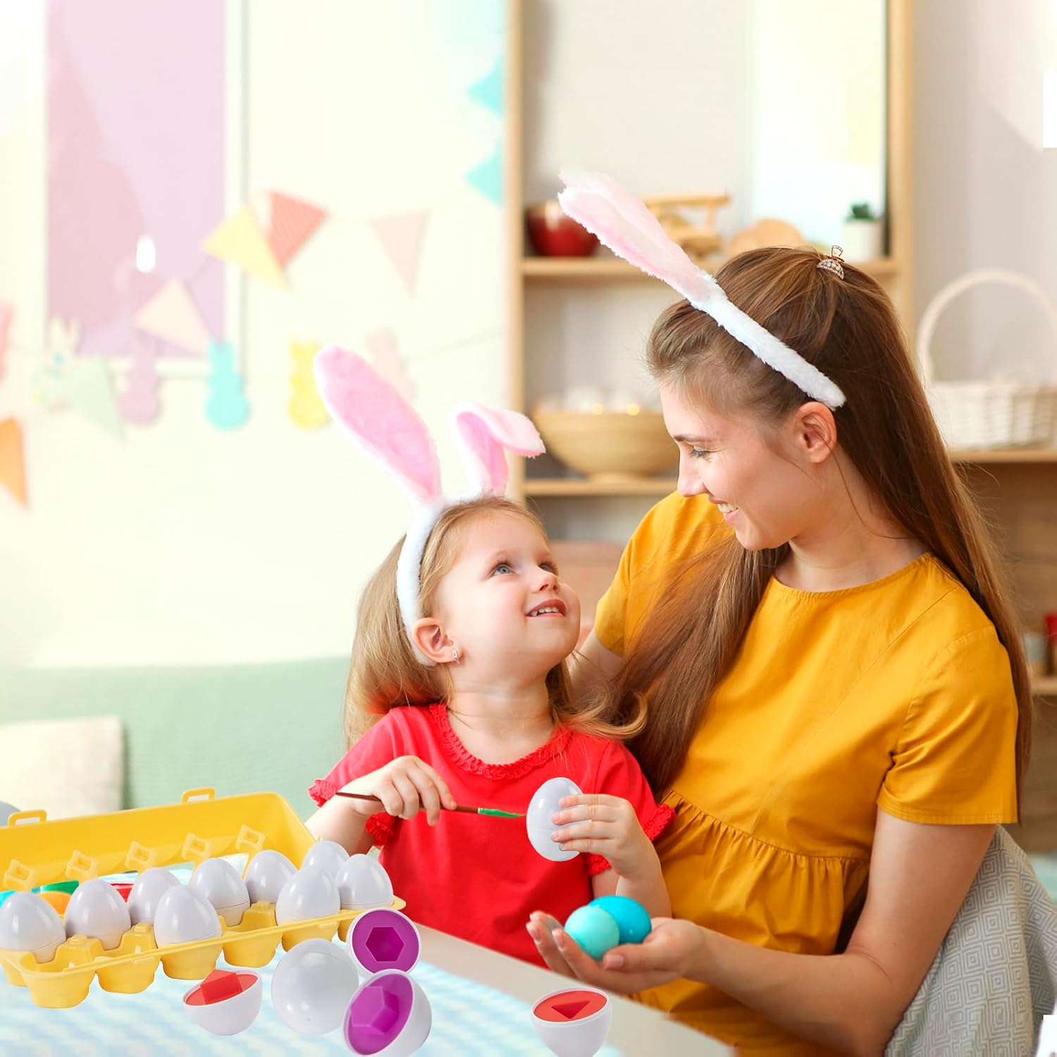 MatchingEggs - Promotes sorting and counting skills