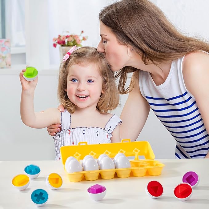 MatchingEggs - Promotes sorting and counting skills