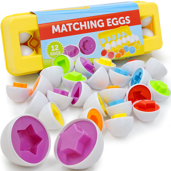 MatchingEggs - Promotes sorting and counting skills
