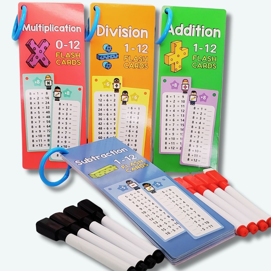 MathQuest - Maths Challenge Cards for Children