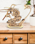 Mechanical 3D Wooden Hummingbird