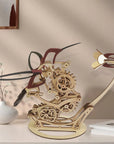 Mechanical 3D Wooden Hummingbird