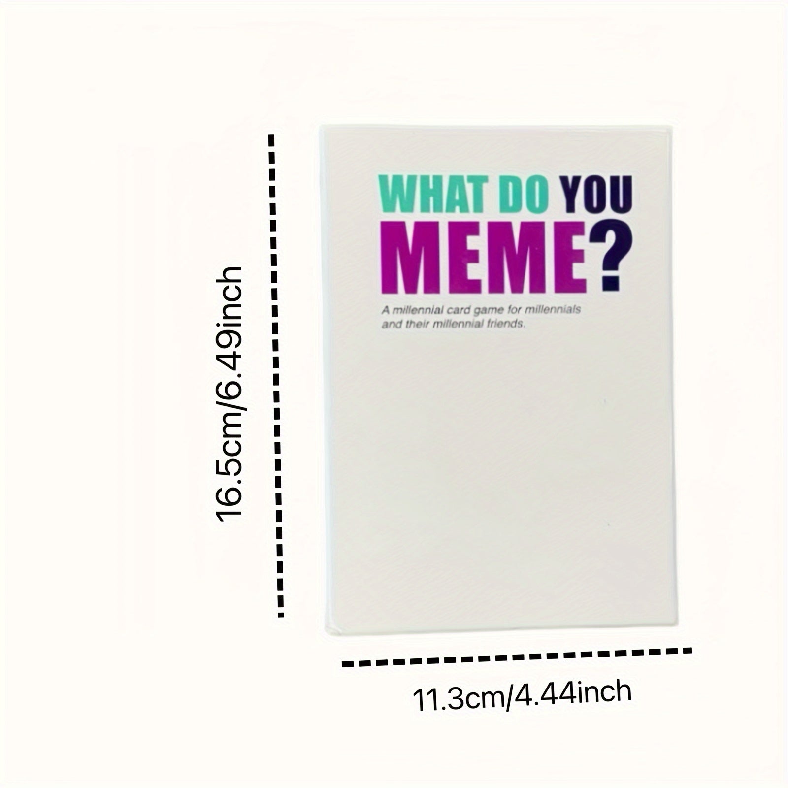 MemeMaster - What Do You Meme? Millennials Edition Card Game for Adults