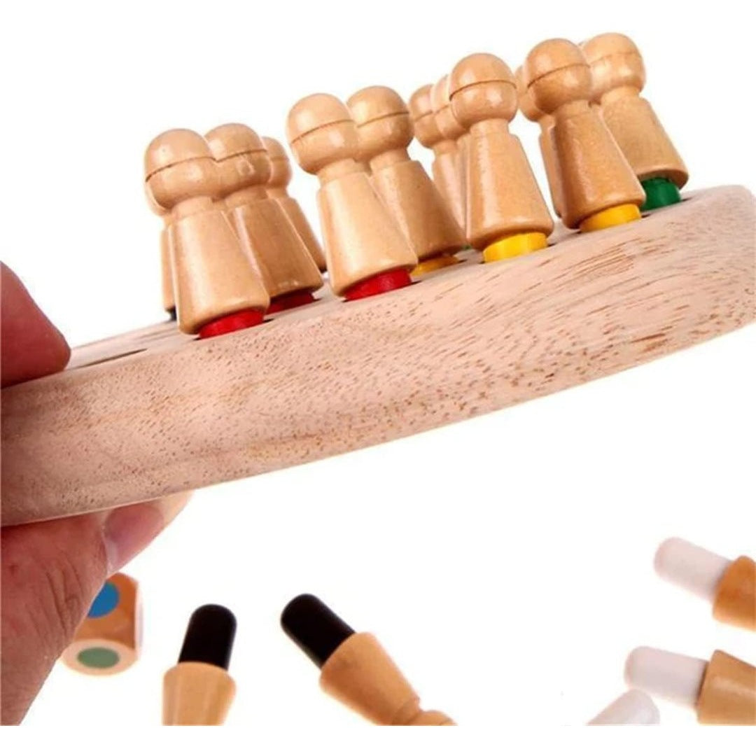 Memory Chess - Wooden Educational Toys for Cognitive Skills