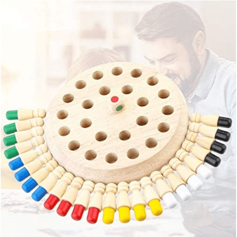 Memory Chess - Wooden Educational Toys for Cognitive Skills