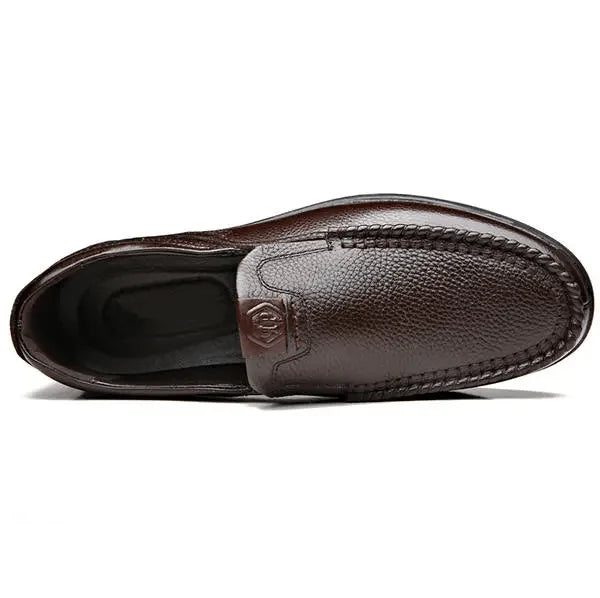 Men's Genuine Leather Slip-On Shoes