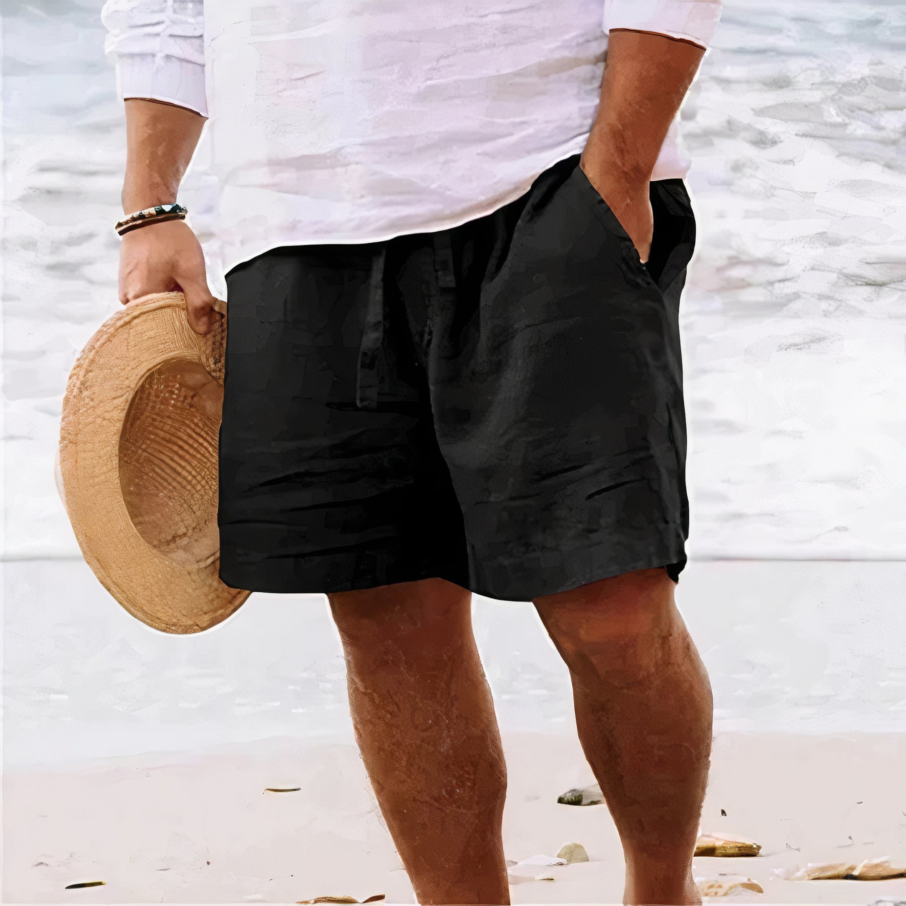Men's Linen Shorts - Devon