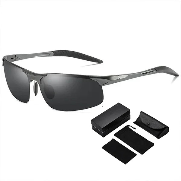 Men's Sunglasses with Anti-Glare, Polarised Lenses