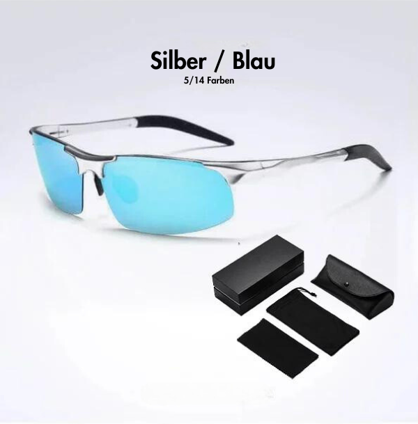 Men's Sunglasses with Anti-Glare, Polarised Lenses
