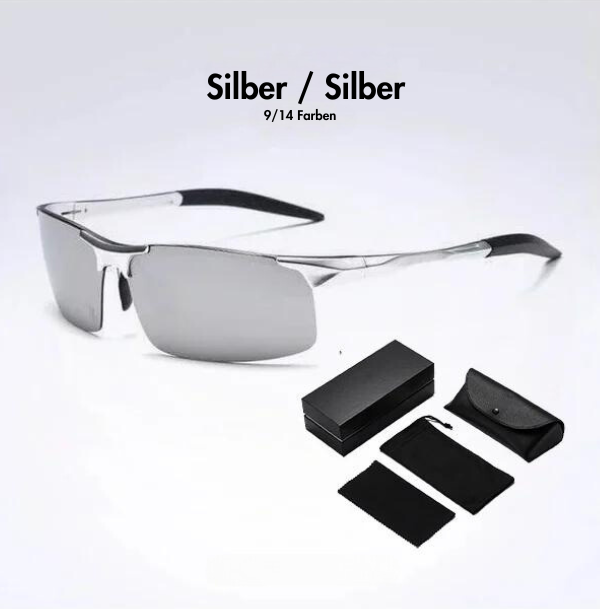 Men's Sunglasses with Anti-Glare, Polarised Lenses