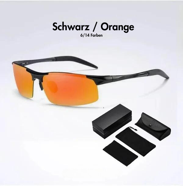 Men's Sunglasses with Anti-Glare, Polarised Lenses