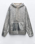 Metallic Sweater for Women