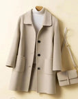 Minah – Elegant Wool Coat