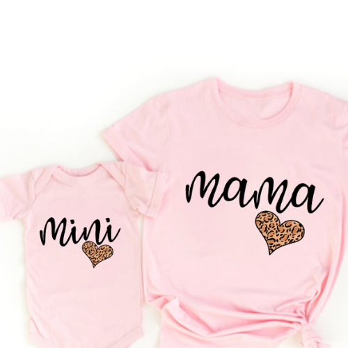 Mini Fashion - Mummy &amp; Daughter - Matching Shirt &amp; Romper